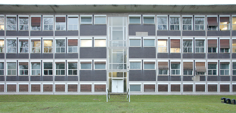 Das Stadthaus, Blick auf die Rück-Fassade. Foto: Ralf Janowski
