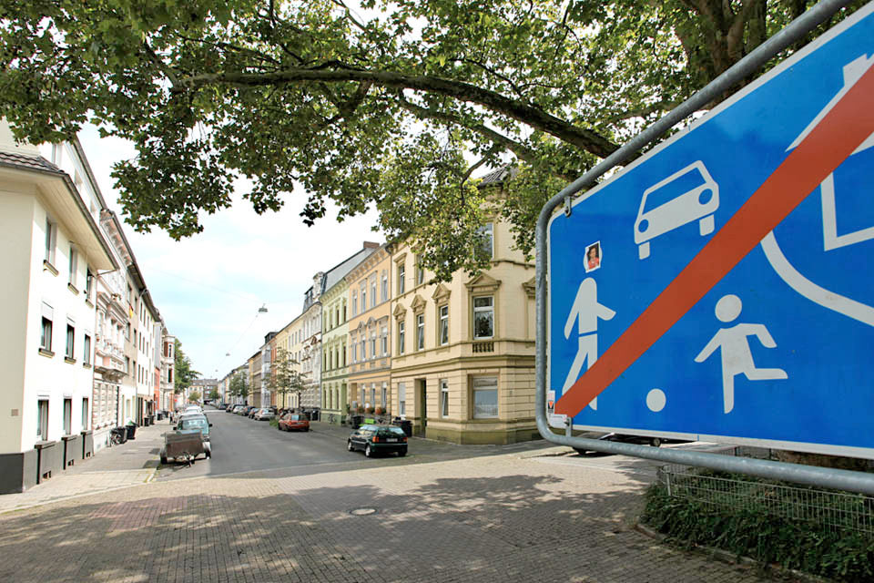 Einblick in die Jägerstraße, 2014. Foto: Ralf Janowski